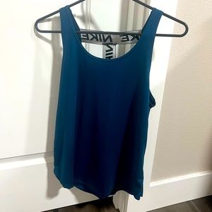 Nike Tank, Blue, Size Small